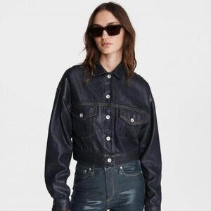 Stylish Black Denim Jacket